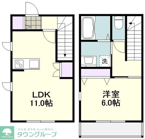 コミュタス向ヶ丘の物件間取画像